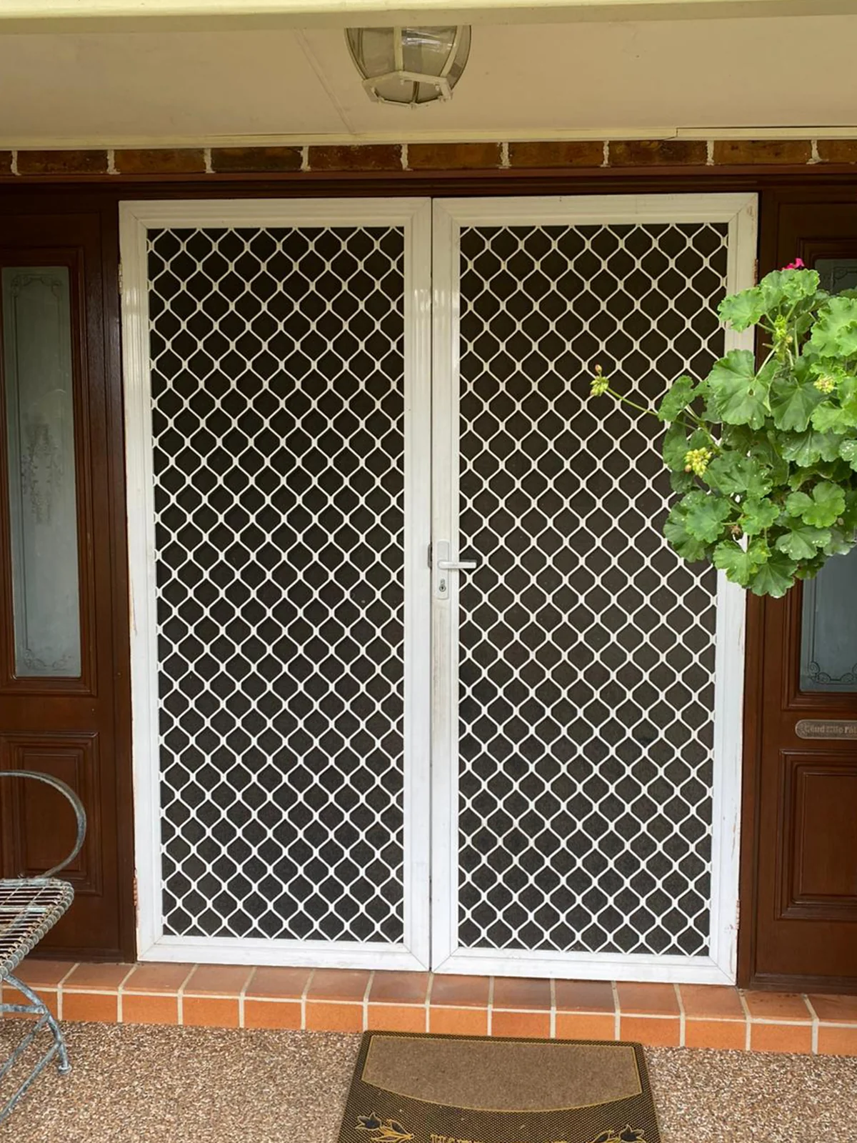 Double doors after installation by HighEnd Installs