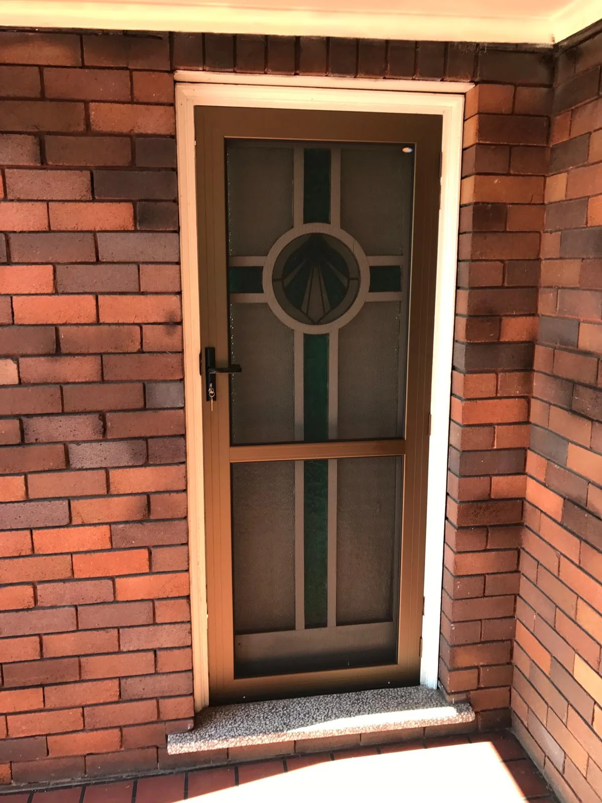 Screen door after installation by HighEnd Installs