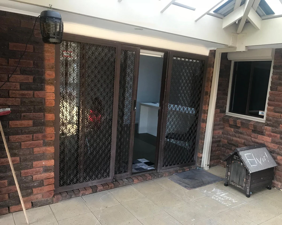 Security screens before installation