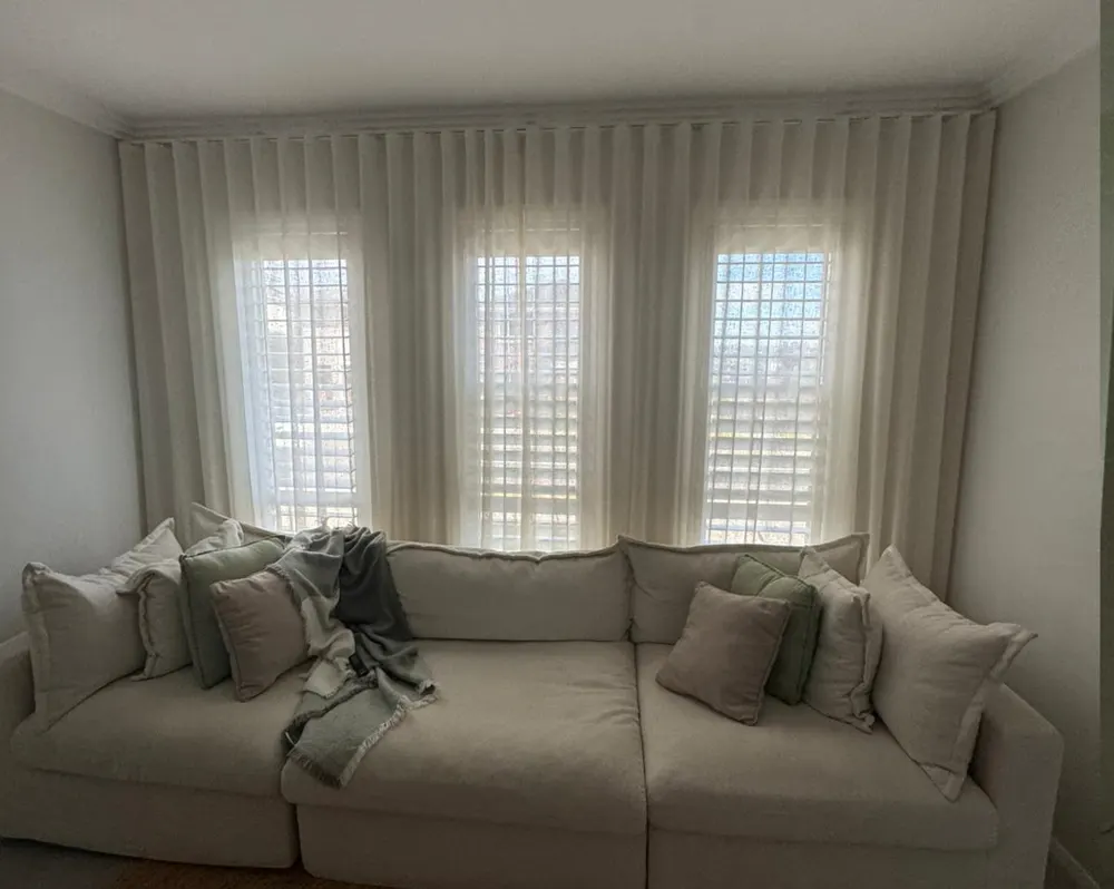 Curtains after installation by HighEnd Installs